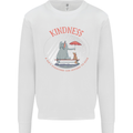 Kindness a Gift Funny Dog Elephant Kids Sweatshirt Jumper White