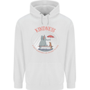 Kindness a Gift Funny Dog Elephant Mens 80% Cotton Hoodie White