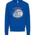 Kindness a Gift Funny Dog Elephant Mens Sweatshirt Jumper Royal Blue