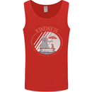 Kindness a Gift Funny Dog Elephant Mens Vest Tank Top Red