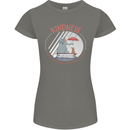Kindness a Gift Funny Dog Elephant Womens Petite Cut T-Shirt Charcoal