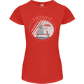 Kindness a Gift Funny Dog Elephant Womens Petite Cut T-Shirt Red