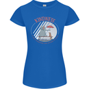 Kindness a Gift Funny Dog Elephant Womens Petite Cut T-Shirt Royal Blue