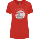 Kindness a Gift Funny Dog Elephant Womens Wider Cut T-Shirt Red