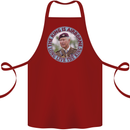 King Airborne Cotton Apron 100% Organic Maroon
