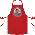 King Airborne Cotton Apron 100% Organic Red