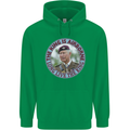 King Airborne Mens 80% Cotton Hoodie Irish Green