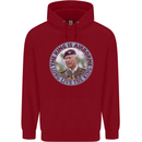 King Airborne Mens 80% Cotton Hoodie Red