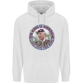 King Airborne Mens 80% Cotton Hoodie White