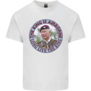 King Airborne Mens Cotton T-Shirt Tee Top White