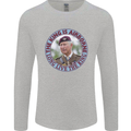 King Airborne Mens Long Sleeve T-Shirt Sports Grey