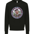 King Airborne Mens Sweatshirt Jumper Black