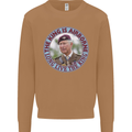 King Airborne Mens Sweatshirt Jumper Caramel Latte