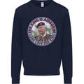 King Airborne Mens Sweatshirt Jumper Navy Blue