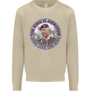 King Airborne Mens Sweatshirt Jumper Sand