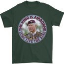 King Airborne Mens T-Shirt 100% Cotton Forest Green