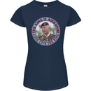 King Airborne Womens Petite Cut T-Shirt Navy Blue