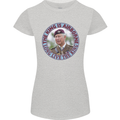 King Airborne Womens Petite Cut T-Shirt Sports Grey