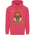 King Playing Card Gothic Skull Poker Childrens Kids Hoodie Heliconia