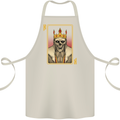 King Playing Card Gothic Skull Poker Cotton Apron 100% Organic Natural