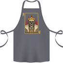 King Playing Card Gothic Skull Poker Cotton Apron 100% Organic Steel