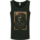 King of Cards Skull King Gothic Playing Mens Vest Tank Top Black