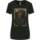 King of Cards Skull King Gothic Playing Womens Wider Cut T-Shirt Black