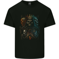 King of Kings Gothic Skull Heavy Metal Rock Kids T-Shirt Childrens Black