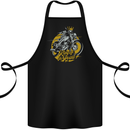 King of the Road Biker Motorcycle Motorbike Cotton Apron 100% Organic Black