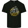 King of the Road Biker Motorcycle Motorbike Kids T-Shirt Childrens Black