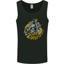 King of the Road Biker Motorcycle Motorbike Mens Vest Tank Top Black
