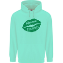 Kiss Me I'm Irish St. Patrick's Day Childrens Kids Hoodie Peppermint