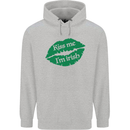Kiss Me I'm Irish St. Patrick's Day Childrens Kids Hoodie Sports Grey