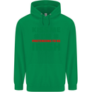 Kiss Me I'm Pretending to Be Irish Mens 80% Cotton Hoodie Irish Green
