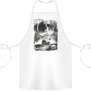 Kiss of Death Pirates Sailing Sailor Cotton Apron 100% Organic White