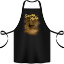 Kitesurfing Spray and Pray Cotton Apron 100% Organic Black