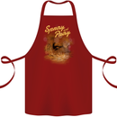 Kitesurfing Spray and Pray Cotton Apron 100% Organic Maroon