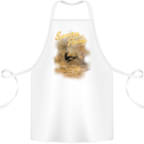 Kitesurfing Spray and Pray Cotton Apron 100% Organic White