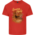 Kitesurfing Spray and Pray Kids T-Shirt Childrens Red