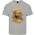 Kitesurfing Spray and Pray Kids T-Shirt Childrens Sports Grey