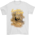 Kitesurfing Spray and Pray Mens T-Shirt 100% Cotton White