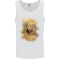 Kitesurfing Spray and Pray Mens Vest Tank Top White