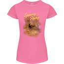 Kitesurfing Spray and Pray Womens Petite Cut T-Shirt Azalea