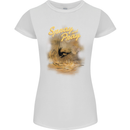 Kitesurfing Spray and Pray Womens Petite Cut T-Shirt White