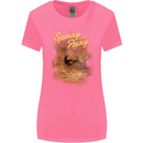 Kitesurfing Spray and Pray Womens Wider Cut T-Shirt Azalea
