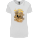 Kitesurfing Spray and Pray Womens Wider Cut T-Shirt White