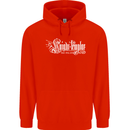 Knights Tempar St Georges Day Crusaders Childrens Kids Hoodie Bright Red