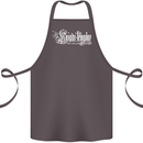 Knights Tempar St Georges Day Crusaders Cotton Apron 100% Organic Dark Grey