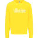 Knights Tempar St Georges Day Crusaders Kids Sweatshirt Jumper Yellow