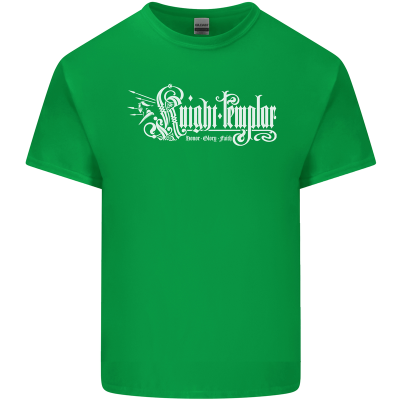 Knights Tempar St Georges Day Crusaders Kids T-Shirt Childrens Irish Green